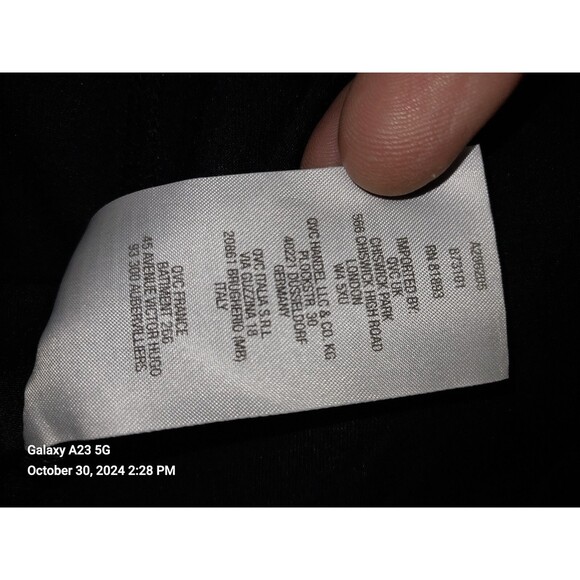 H By Halston Women's Small Black Mock Neck Sleeveless Dress - Picture 8 of 8